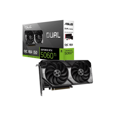 ASUS RTX 5060 Ti Dual OC 8GB GDDR7 128-bit Mid-range