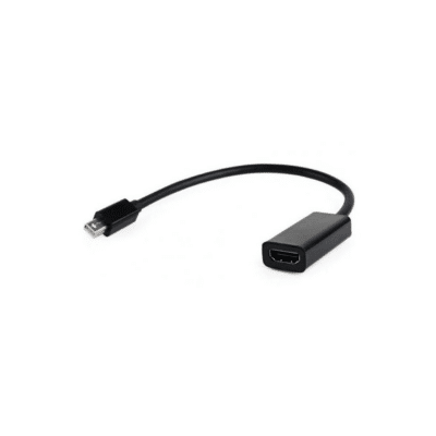 Gembird A-mDPM-HDMIF-02, Mini DisplayPort → HDMI Adapter Cable, Black