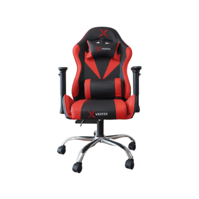 VERTEX, Gemu Gaming Chair (Black & Red)