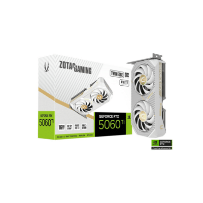 ZOTAC GAMING GeForce RTX 5060 Ti 16GB Twin Edge OC White Edition
