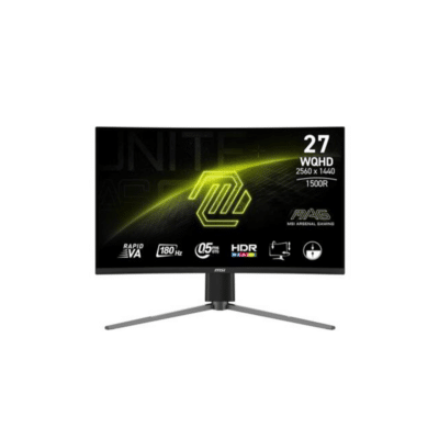 MSI MAG 27CQ6PF 27″ Curved Monitor QHD (2560×1440)