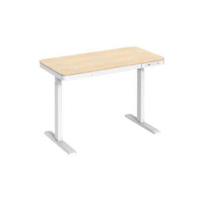 Vertex VX-1SSD-01NW Single Motor Sit-Stand Desk with Drawer & Memory Control
