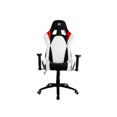 2E Gaming BUSHIDO Gaming Chair PU Leather 2D Armrests White/Black