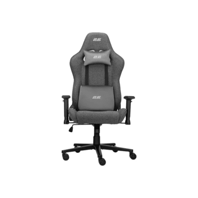2E Gaming BUSHIDO Lite Gaming Chair Fabric 2D Armrests Dark Grey