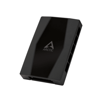 Arctic Case Fan Hub 10-Port PWM Fan Hub 4-Pin PWM Input to 10× 4-Pin PWM Outputs