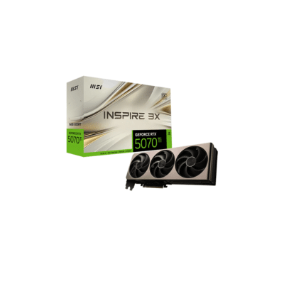 MSI GeForce RTX 5070 Ti INSPIRE 3X OC 16GB