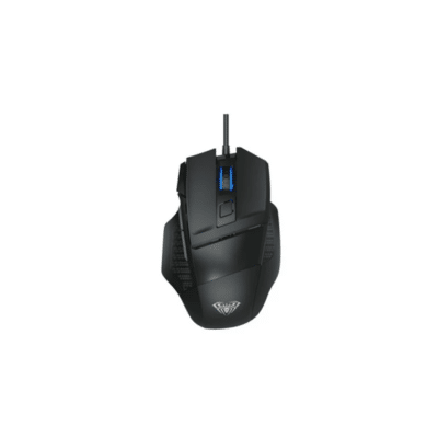 AULA S12 Rainbow Backlight Wired Gaming Optical Mouse