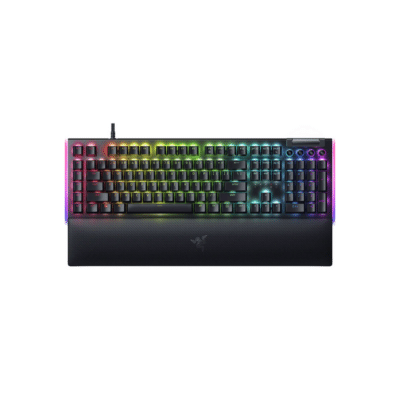 Razer BlackWidow V4, 114-Key Mechanical Yellow Switches