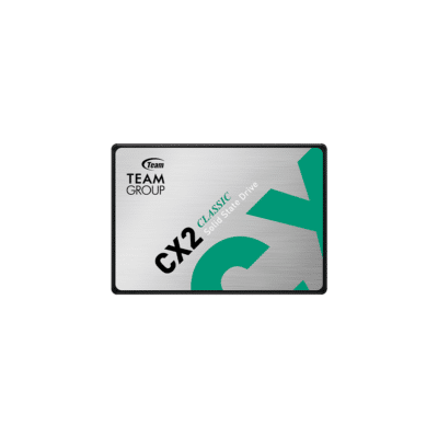 TEAMGROUP CX2 512GB 2.5″ SATA III SSD 3D NAND Flash