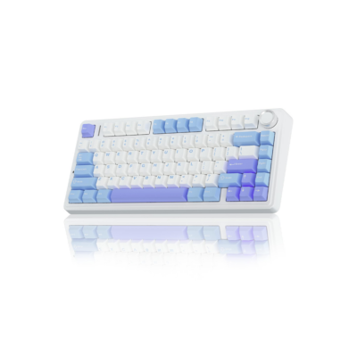 AULA F75 Wireless Mechanical Star Vector Switch Gradient White/Blue/Purple