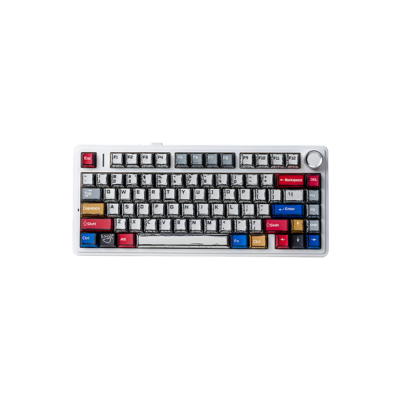 At Home AULA F75 Wireless Mechanical Reaper Switch Comics Keycaps