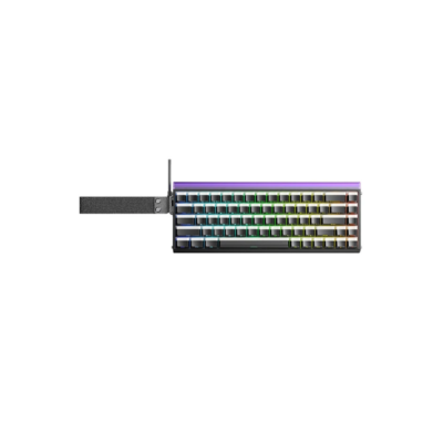 AULA HERO68 Wired Magnetic Switch RGB Black Translucent Keycaps Jade King Switch