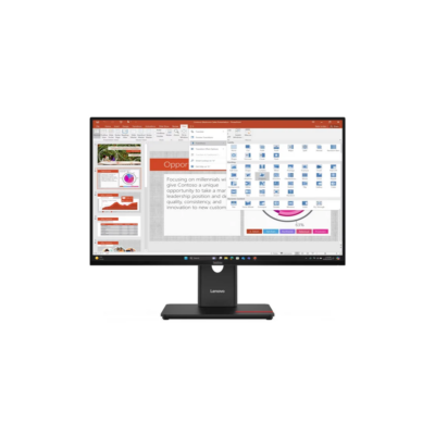 Lenovo ThinkVision T27-40 Black 27" (1920x1080) 16:9 120Hz 4ms 178 / 178 HDMI DP VGA