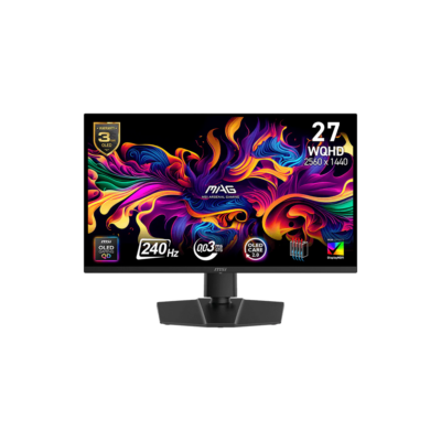 MSI MAG 273QP-X24 26.5″ QD-OLED Gaming Monitor 2560×1440 240Hz 0.03ms