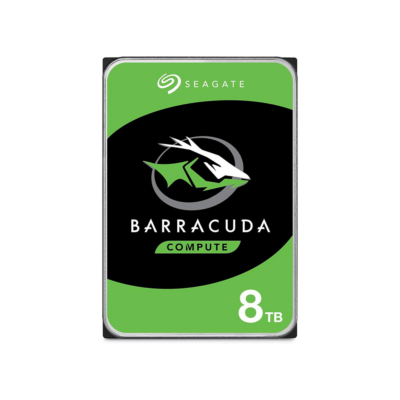 Seagate BarraCuda (ST8000DM004) 8TB 3.5″ HDD 5400 RPM SATA III 6Gb/s