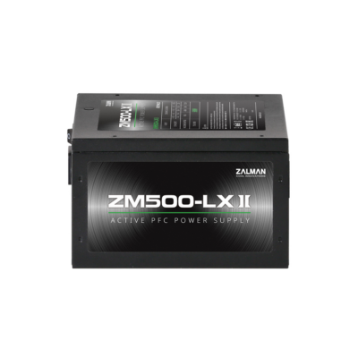Zalman LXII 500W 80+ Standard ATX Non-Modular