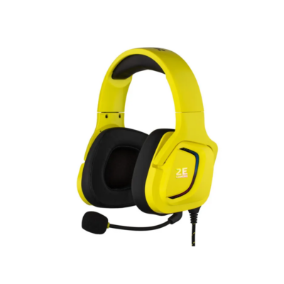 2E GAMING HG340 Wired Gaming Headset Dual 3.5mm Mini-Jack  RGB Lighting 2 m Cable Yellow