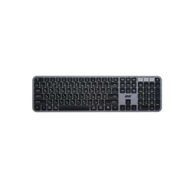 2E KS240 110-Key Membrane Keyboard Wireless / Bluetooth EN/UK Layout Grey-Black