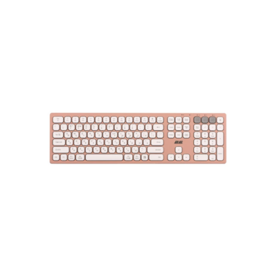 2E KS270 109-Key Membrane Keyboard Wireless / Bluetooth EN/UK Layout Pink-White