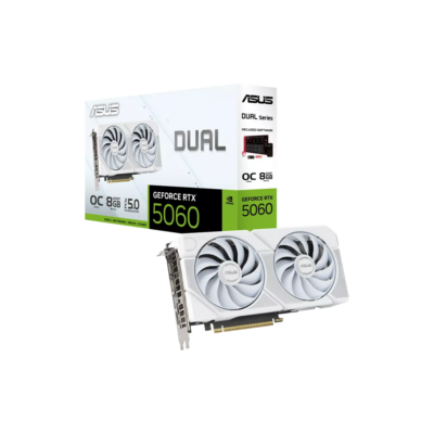 ASUS Dual GeForce RTX 5060 White OC Edition 8GB GDDR7