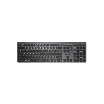 A4Tech Fstyler FBX50C Wireless (Bluetooth + 2.4GHz) Full-size layout EN/RU Grey