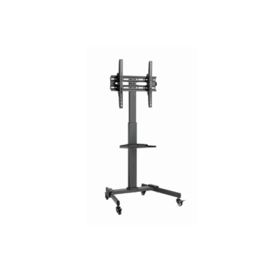 Gembird TVS-55T-01 TV Floor Stand 32"-55", Tilt Wheels Steel