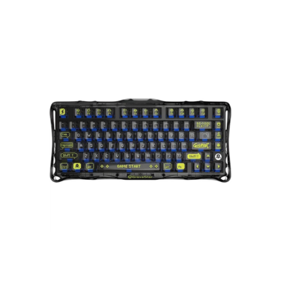 GravaStar Mercury K1 Lite 75% Wireless Mechanical Gaming Keyboard GravaStar × BSUN Grey Linear Switches