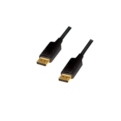 LogiLink CD0101 DisplayPort Cable 4K/60Hz 2m Length Black
