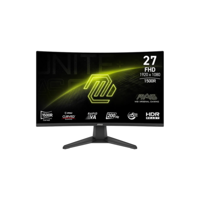 MSI MAG 276CF-E20 27″ Curved VA Gaming Monitor 200Hz 0.5ms