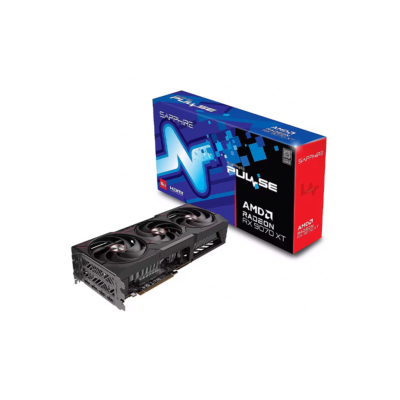 SAPPHIRE PULSE Radeon RX 9070 XT 16GB GDDR6 PCIe 5.0 Advanced Cooling Black