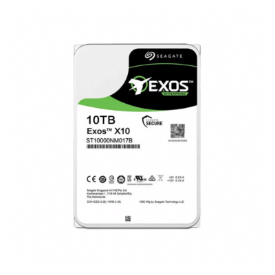 Seagate Exos Enterprise HDD ST10000NM017B 10TB 7200RPM SATA 6Gb/s 256MB Cache 3.5″