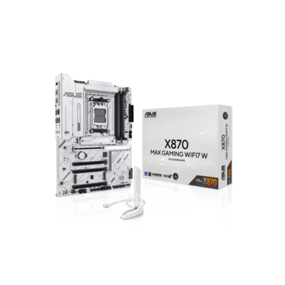 Asus X870 MAX GAMING WIFI7 W AM5 DDR5 ATX WiFi 7 White