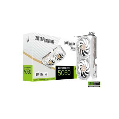 ZOTAC Twin Edge OC White Edition GeForce RTX 5060 8GB GDDR7