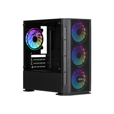 2E Calleo GB700 Mini-Tower Gaming PC Case Black