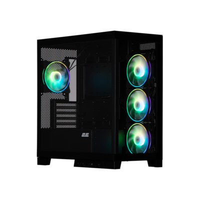 2E Fantom GK701B mATX Gaming PC Case Black