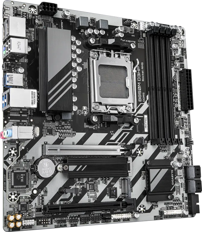 GIGABYTE B850M D3HP AMD B850 AM5 mATX 4x DDR5 GIGABYTE B850M D3HP AMD B850 AM5 mATX 4x DDR5 - Image 3