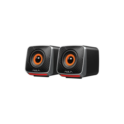 AULA A200 2.0 Multi-Colour Gaming Speaker 6W Black