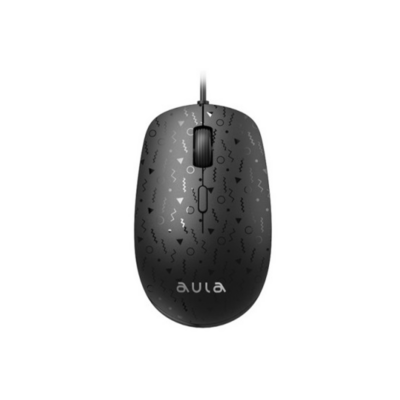 At Home AULA AM106 Wired Mouse Black