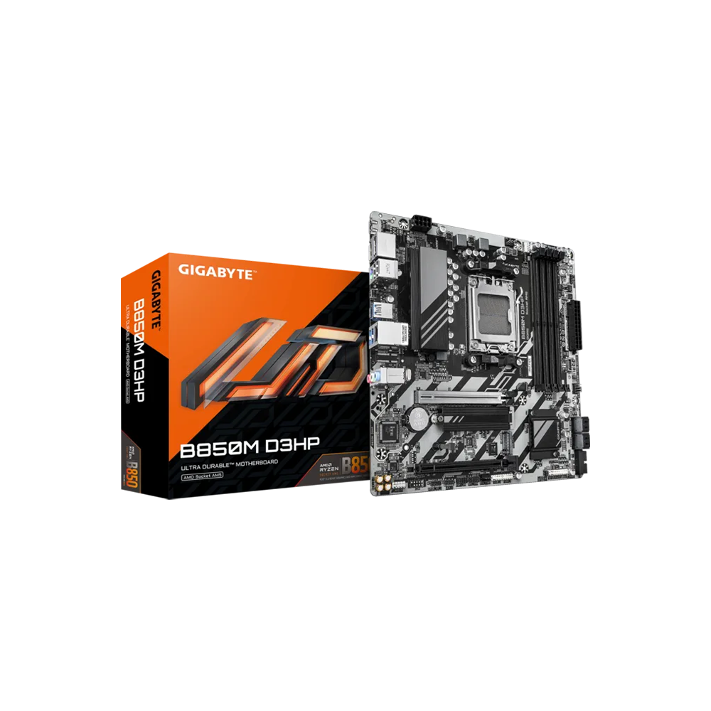 GIGABYTE B850M D3HP AMD B850 AM5 mATX 4x DDR5 GIGABYTE B850M D3HP AMD B850 AM5 mATX 4x DDR5