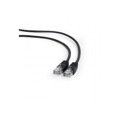 Gembird PP12-2M/BK Patch Cord UTP CAT5E 2m Black