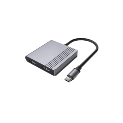 Gembird A-CM-COMBO3-04 USB Type-C 3-in-1 multi-port Adapter Space Grey