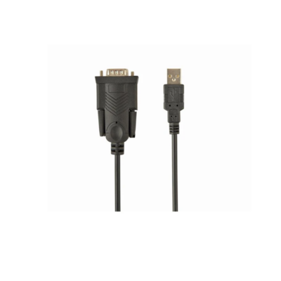 Gembird UAS-DB9M-02 USB to DB9M serial port converter cable 1.5m Black