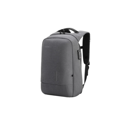 Kingsons Anti Theft Commuter Backpack With USB Charger 15.6 Grey - KS3149W-D