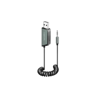 Logilink BT0065 Wireless Audio Receiver for Vehicles With 3.5mm AUX & USB Connector