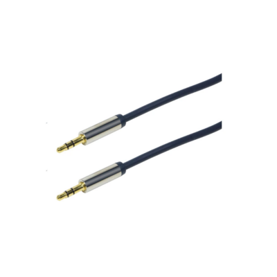 Logilink CA10150 Audio cable 3.5 mm to 3.5 mm blue 1.5 m