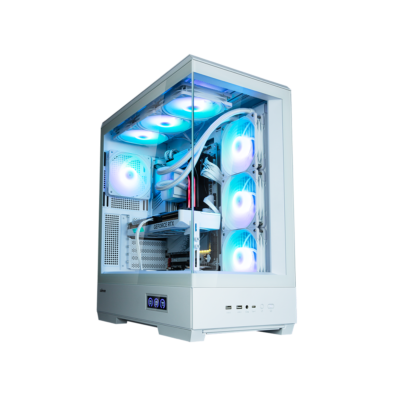 Zalman P50 DS White ATX PC Case White