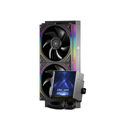 At Home THERMALRIGHT Peerless Vision 240 ARGB BLACK CPU Universal Cooler