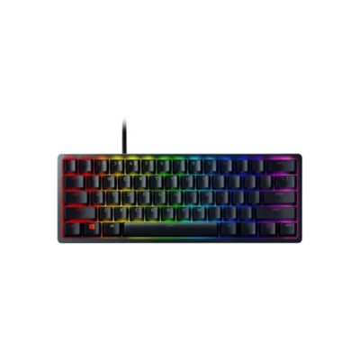 At Home Razer Keyboard mechanical Huntsman Mini 61key Purple Switch USB-A EN/RU RGB black