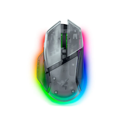 Razer Mouse Basilisk V3 Pro 35K RGB USB-A/WL/BT Phantom White Ed.