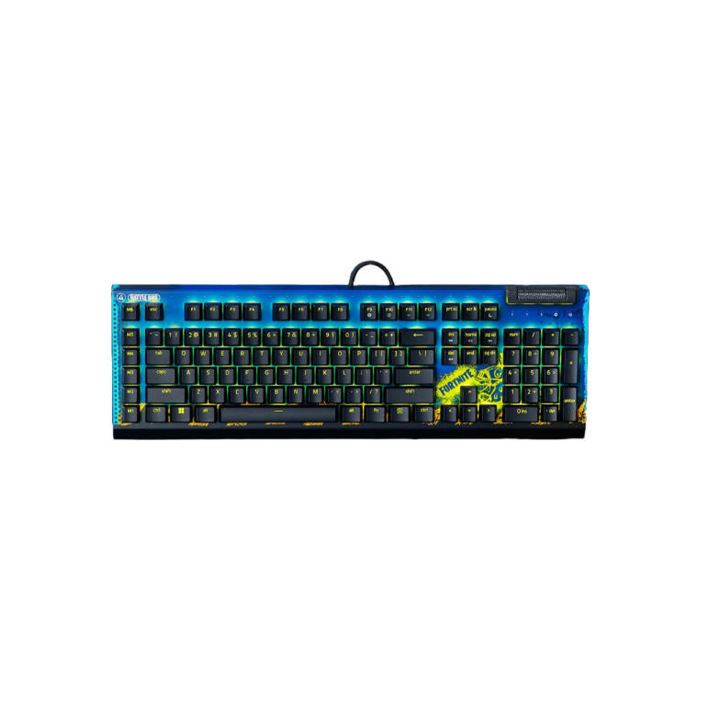 Razer Keyboard mechanical BlackWidow V4 X 110key Yellow Switch USB-A EN RGB Fortnite Ed Razer Keyboard mechanical BlackWidow V4 X 110key Yellow Switch USB-A EN RGB Fortnite Ed